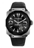 Haurex Italy Athenum Collection Leather Strap Mens Watch