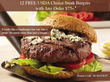 Stock Yards - Free 12 Usda Steak Burgers With $75+ Order