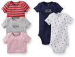 Carter's Newborn & Infant Boy's Bodysuits 5-Pack