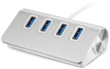 4-Port USB 3.0 Desktop Hub for Mac or PC