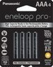 Panasonic eneloop Pro AAA Rechargeable Batteries (4 Pack)